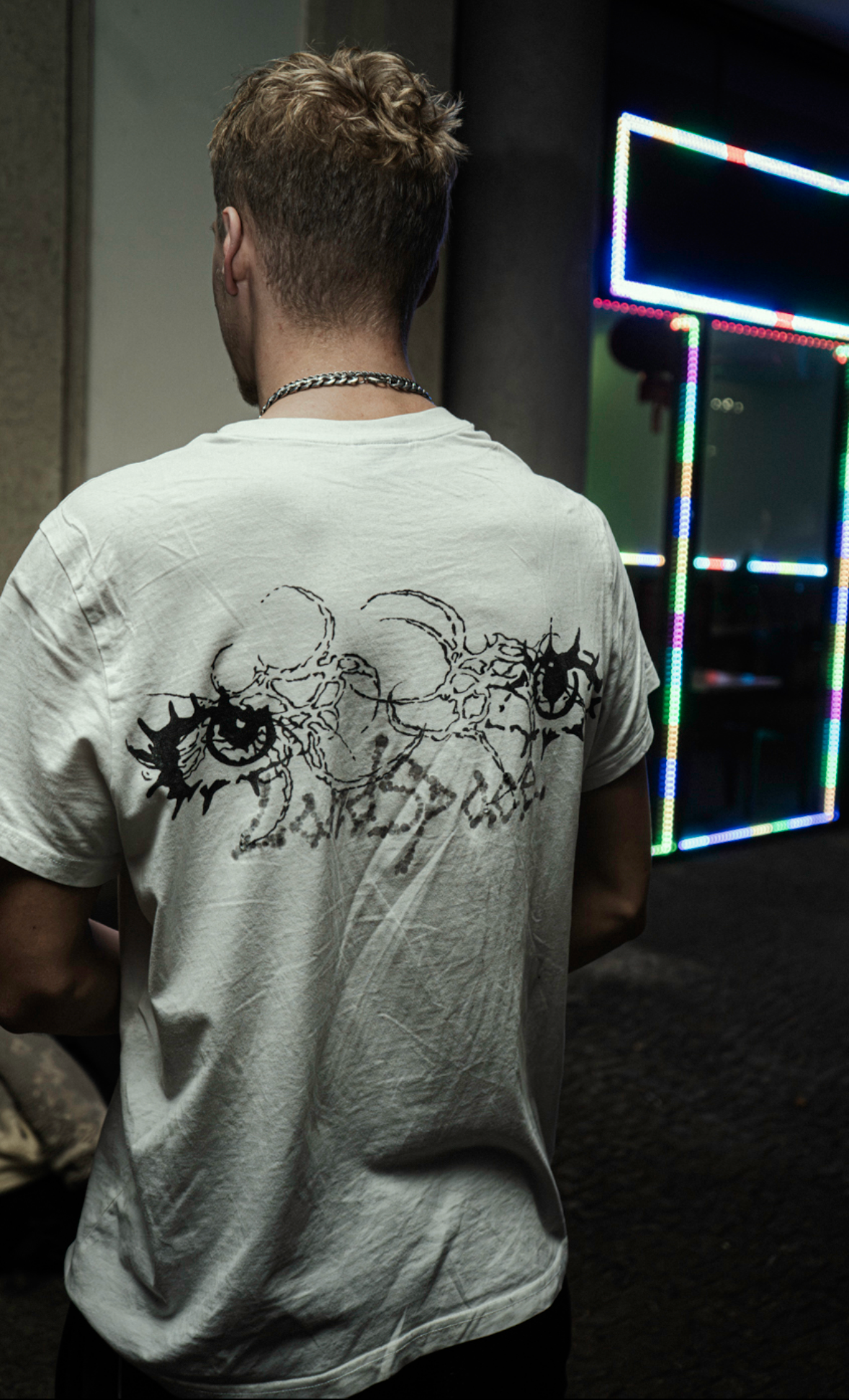 Landspace white Eyes T-Shirt
